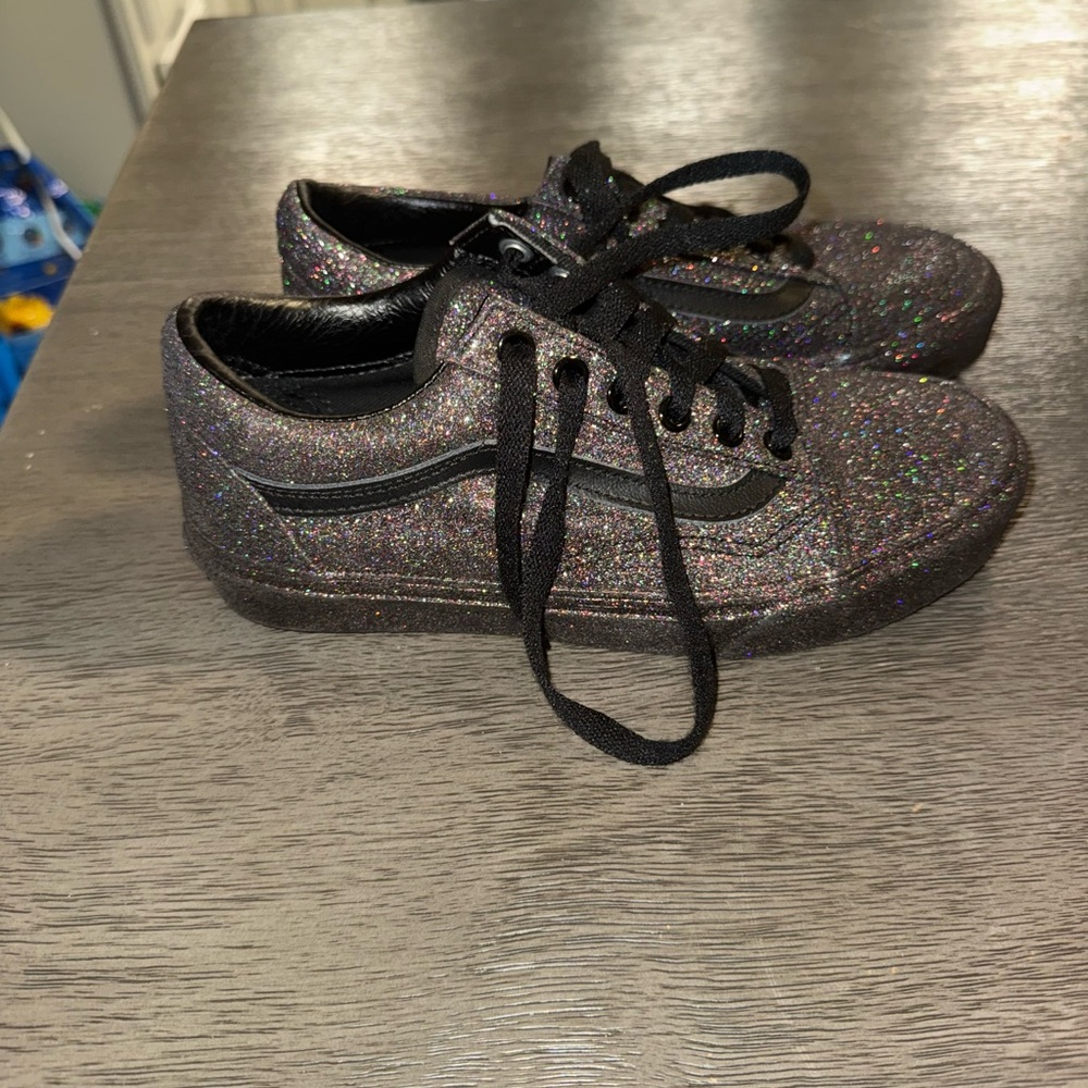 Vans Glitter Sneakers 6.5